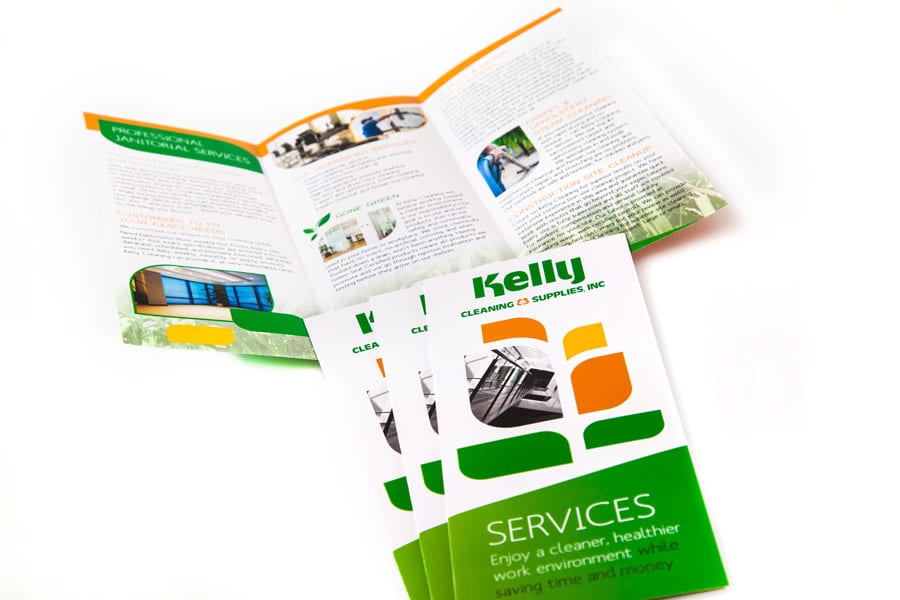 Kelly Cleaning Supplies Inc Tri-fold Brochure