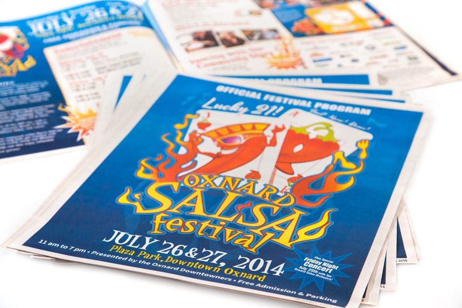 Oxnard Salsa Festival Print Ad