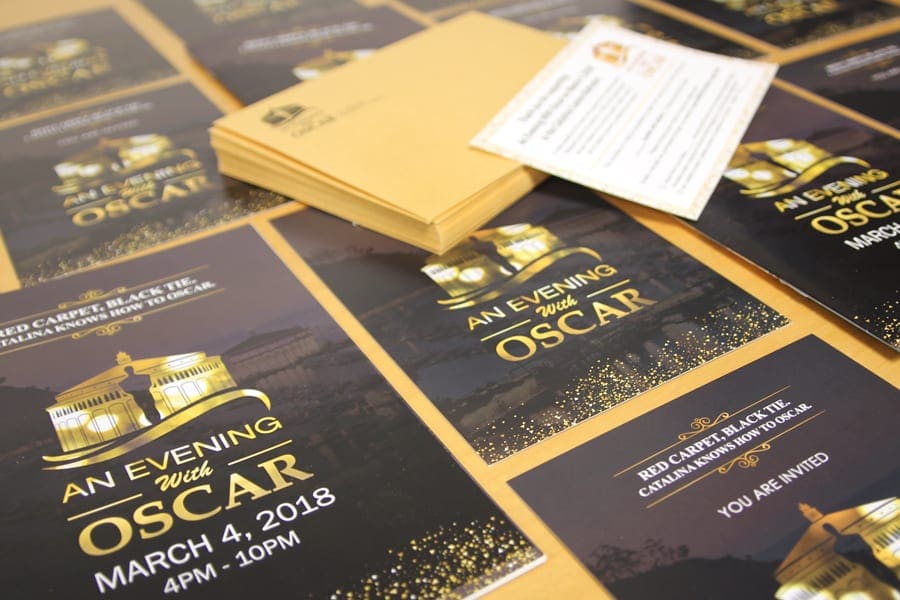 CIMCF An Evening with Oscar Program Invites