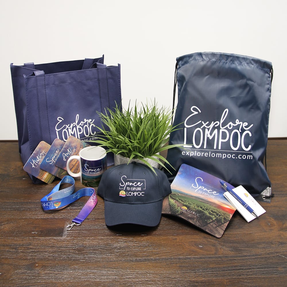 'Explore Lompoc' Promotional Products