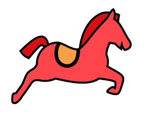 horse red