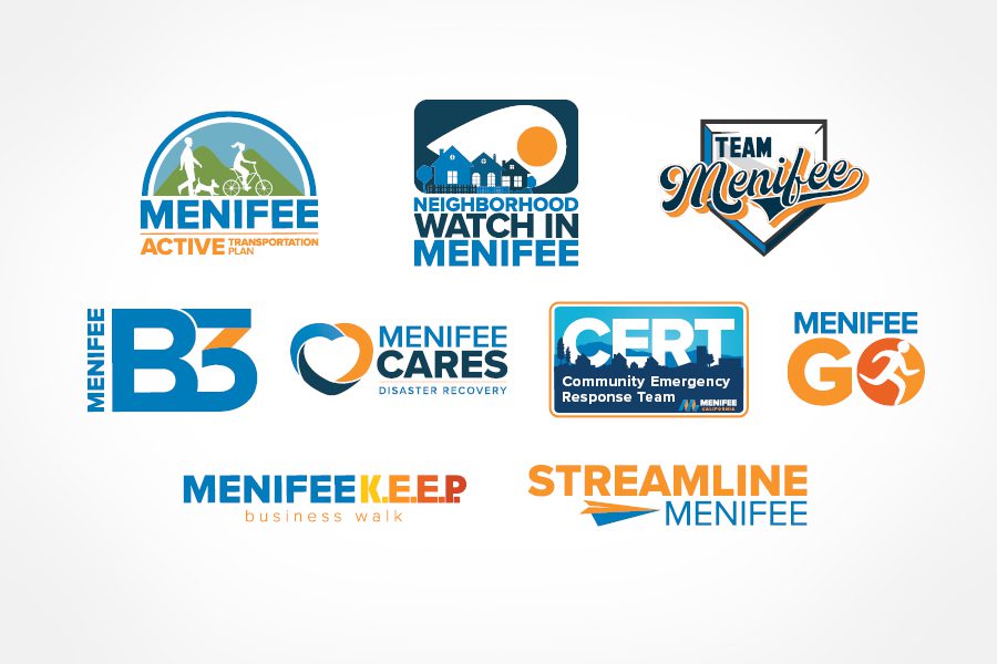 City of Menifee Program Logos